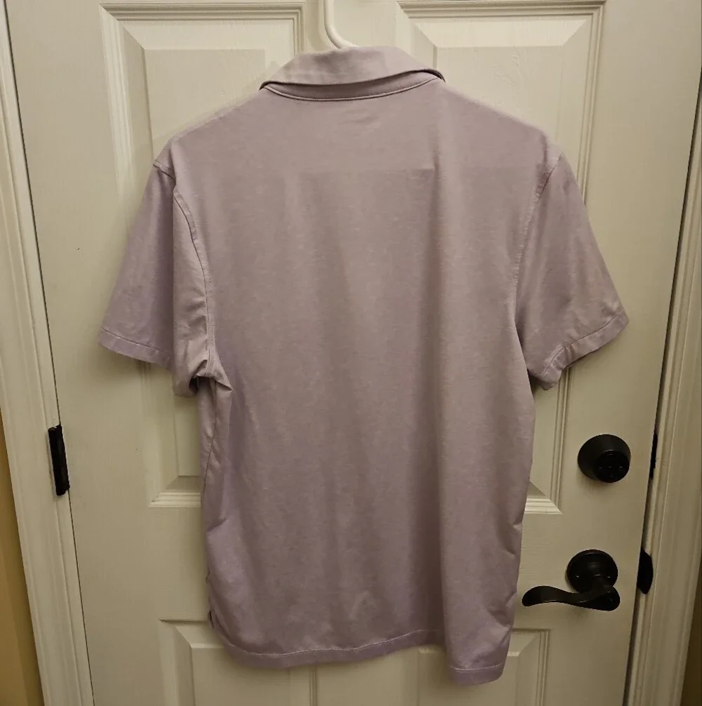 J. Crew Men’s Light Lavender Performance Polo Shirt